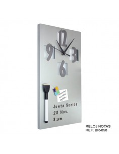 Reloj Notas