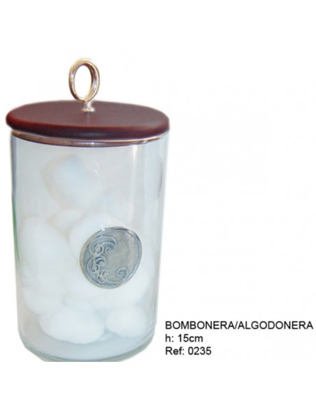 Bombonera/Algodonera 15cm