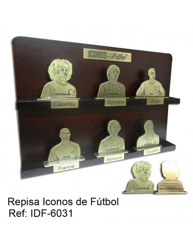 Repisa Iconos del Fútbol