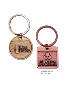 Llavero Duplex