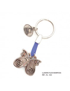 Llavero Flexi Mariposa