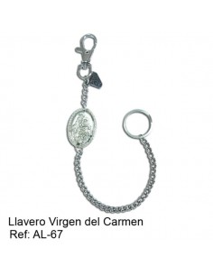 Llavero Virgen del Carmen