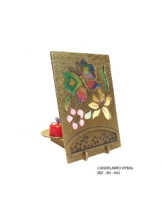 Candelabro Vitral