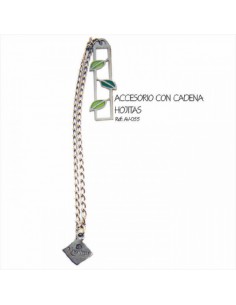 Accesorio con Cadena Hojita