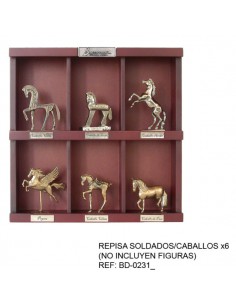 Repisa Caballos x6