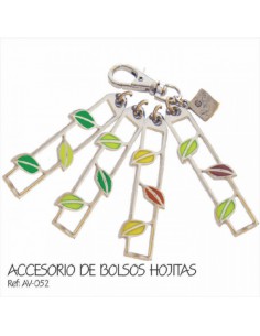 Accesorio de Bolsos Hojitas
