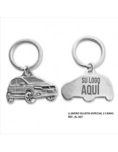 Llavero Siluetas Especial 2 Caras